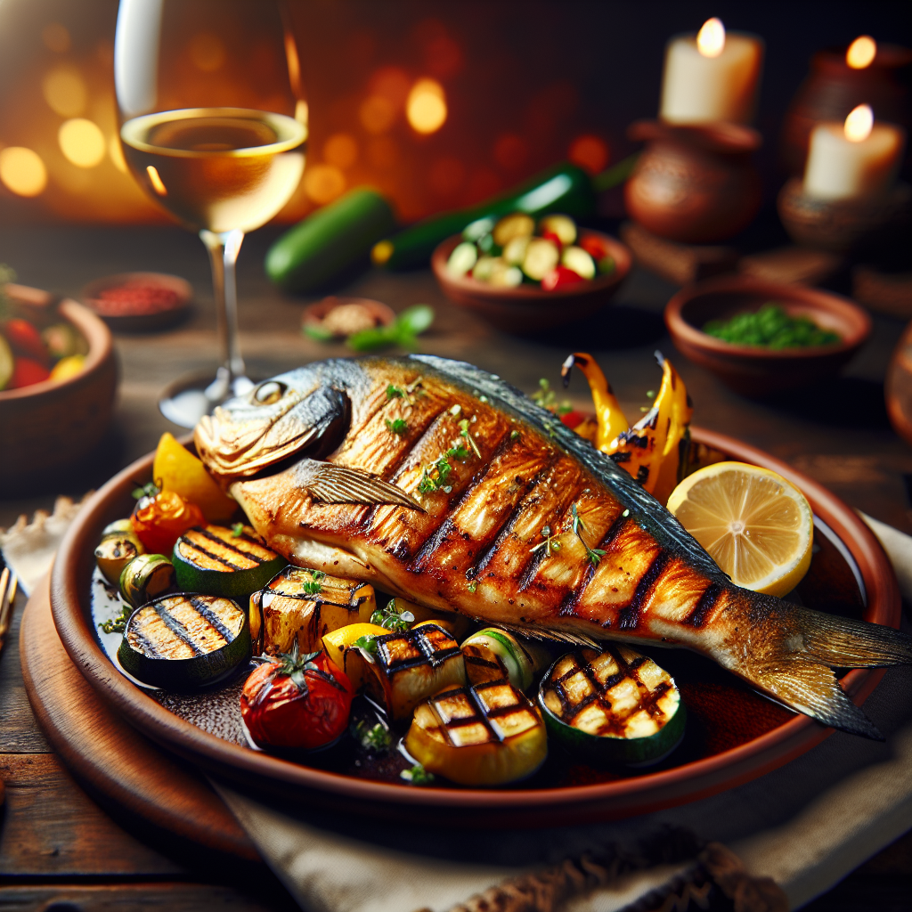 Mahi Mahi a la Parrilla. 