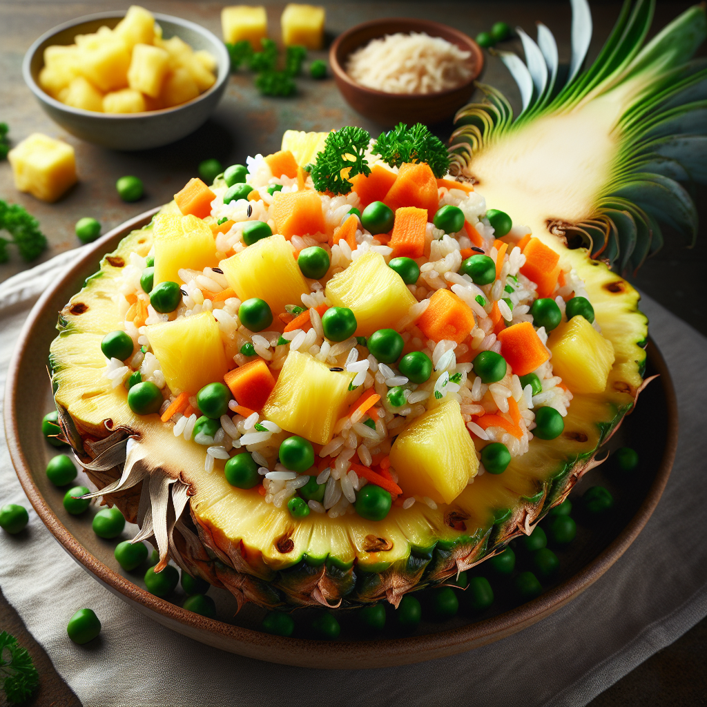 Nationalgericht Dominica: Ananas-Reis (Rezept)