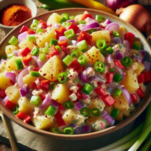 Nationalgericht Dominica: #Kreolischer Kartoffelsalat# (Rezept)