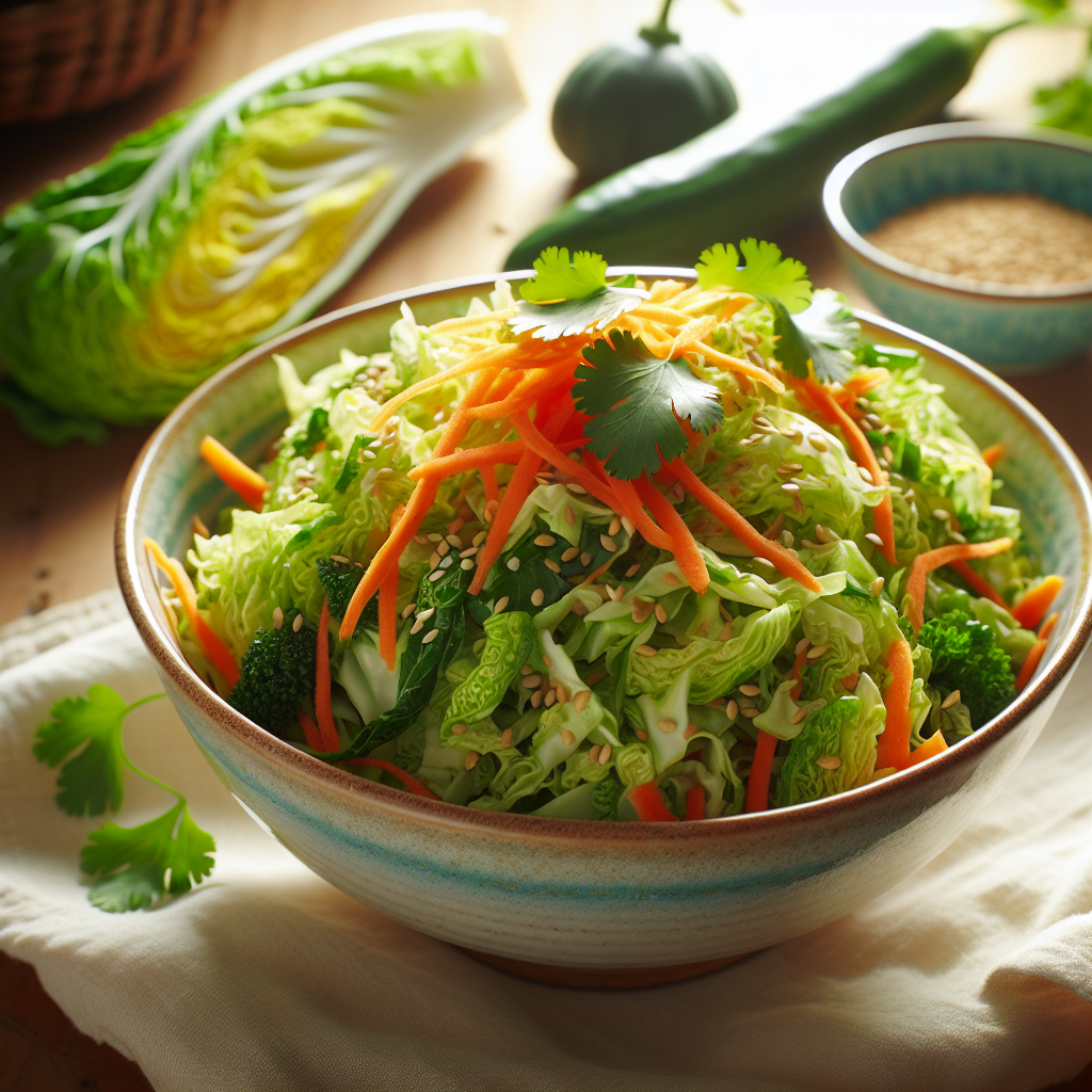 Ensalada de repollo.