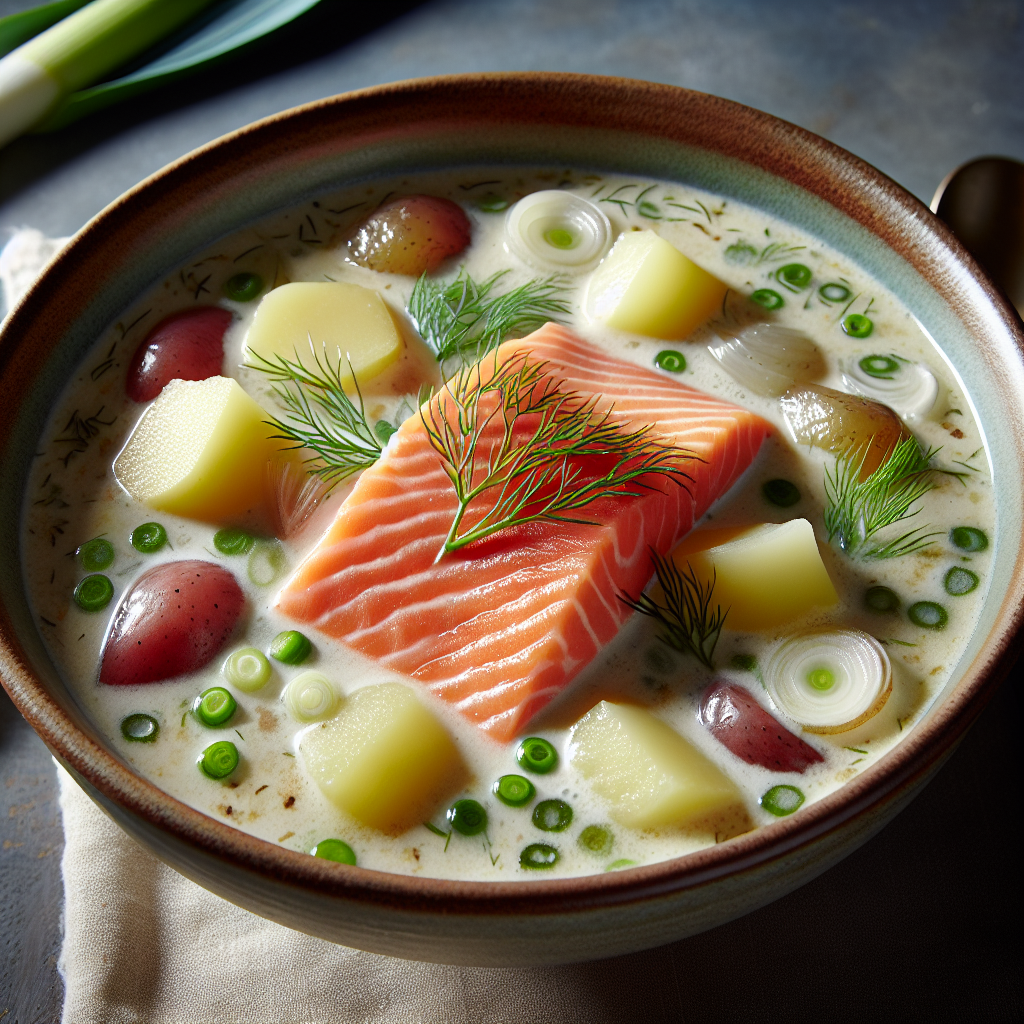 Nationalgericht Finnland: #Lohikeitto# (Rezept)