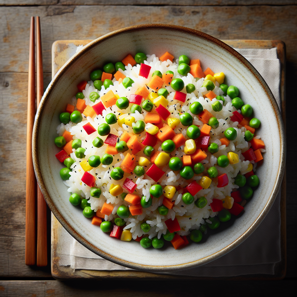 Riz aux légumes.