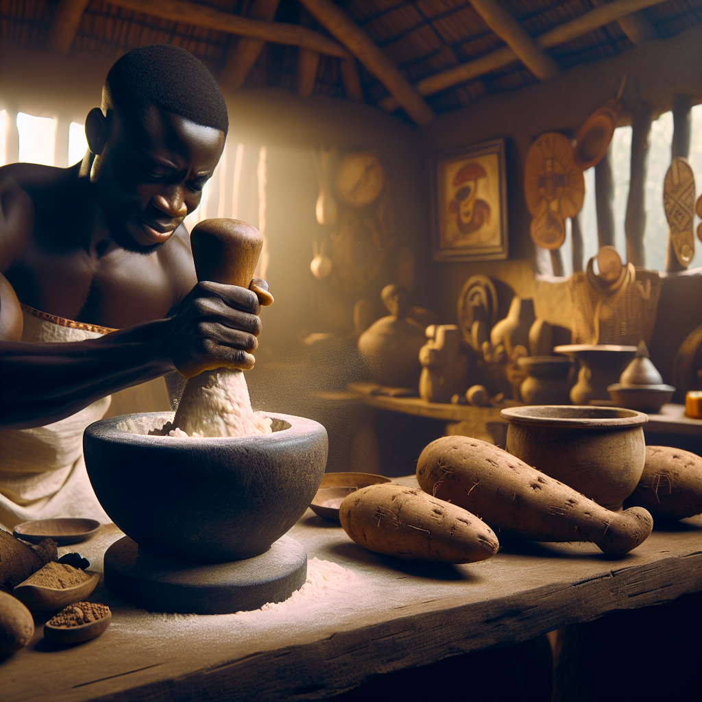 Pounded Yam.