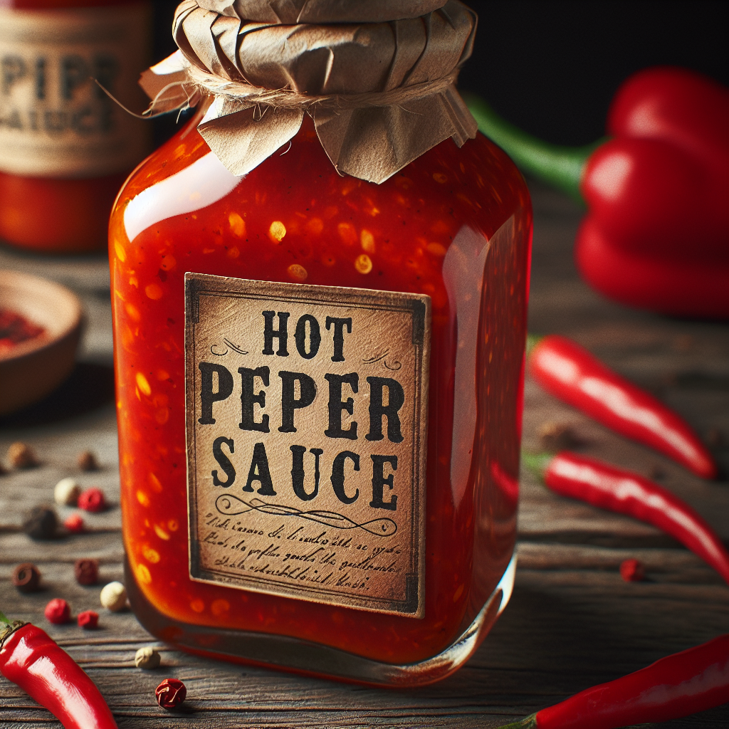 Hot Pepper Sauce.