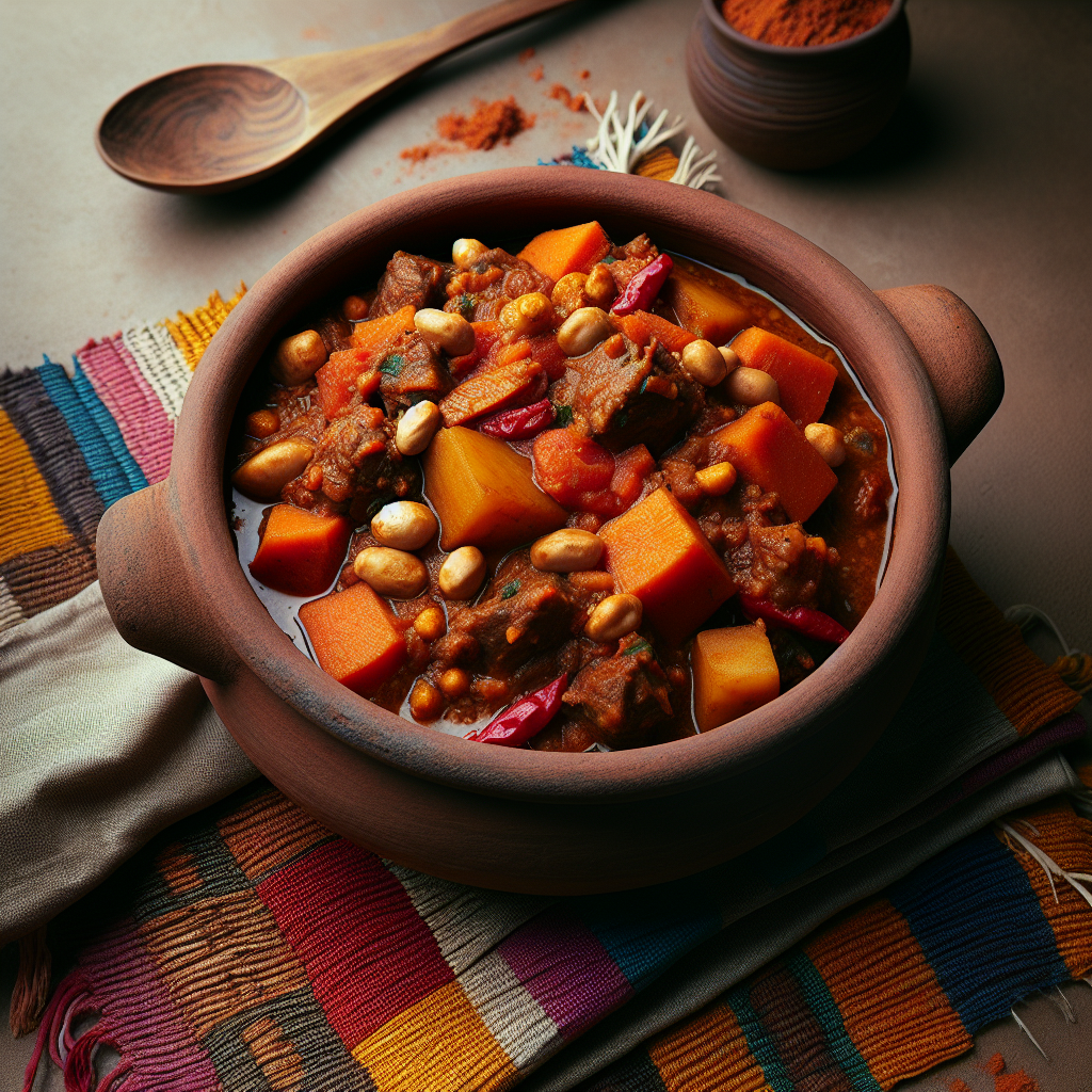 Nationalgericht Ghana: Maafe (Groundnut Stew) (Rezept)