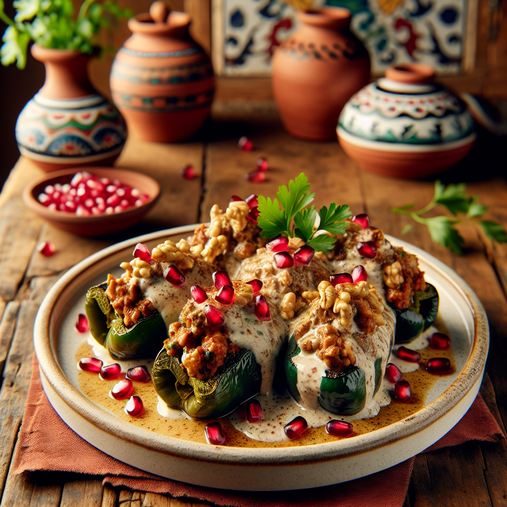 Chiles en Nogada. 