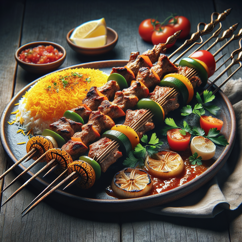 Kebab-e Santoor.