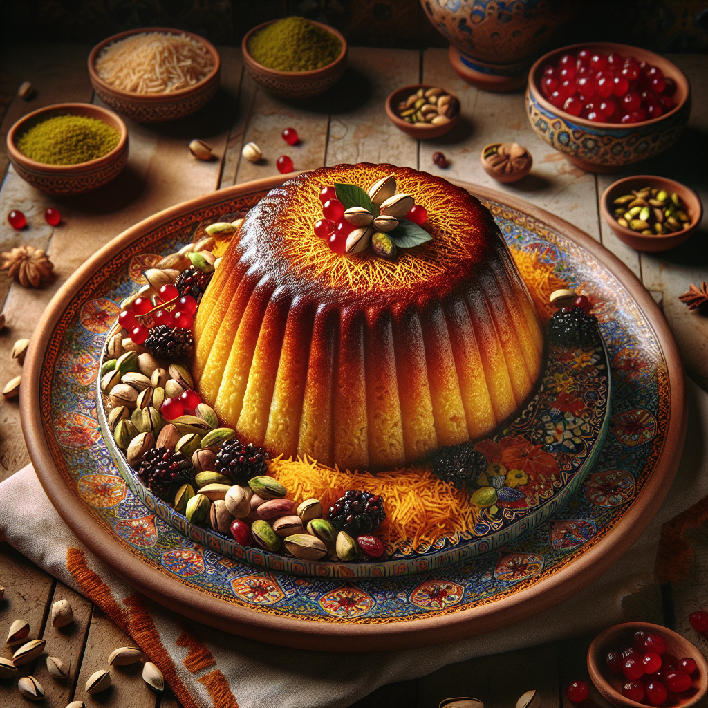 Nationalgericht Iran: #Tahchin# (Rezept)