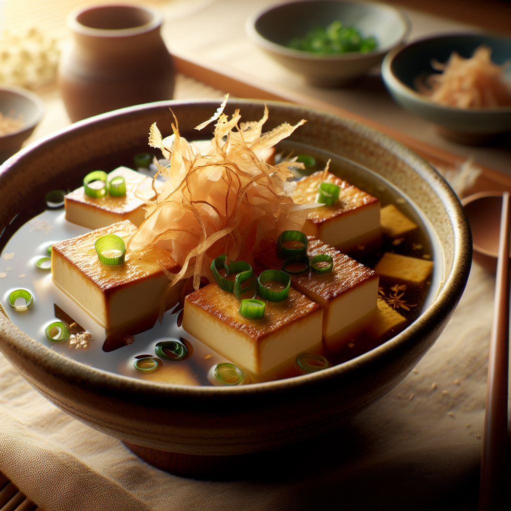 Nationalgericht Japan: Agedashi Dofu (Rezept)