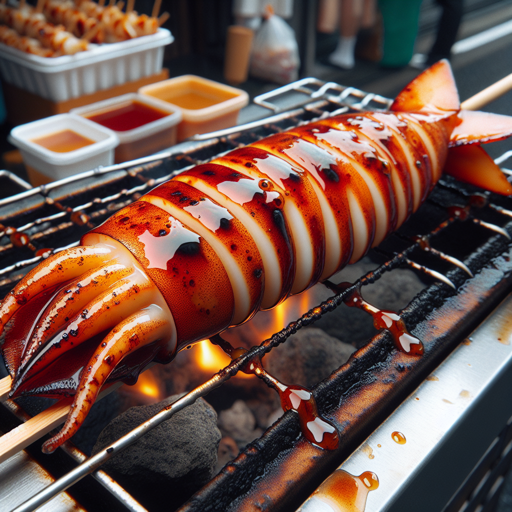 Nationalgericht Japan: #Ikayaki# (Rezept)