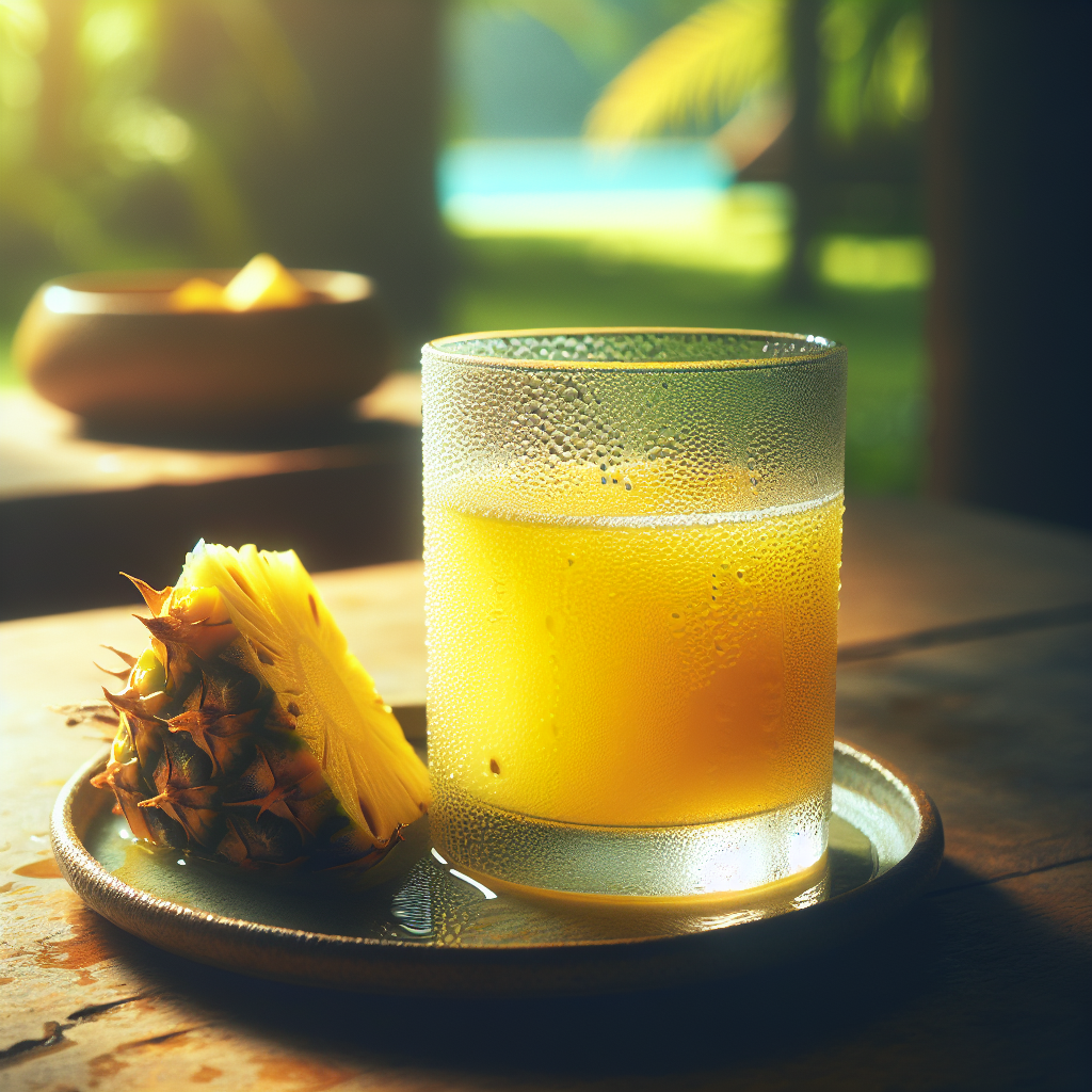 Nationalgericht Kamerun: Pineapple Juice (Rezept)