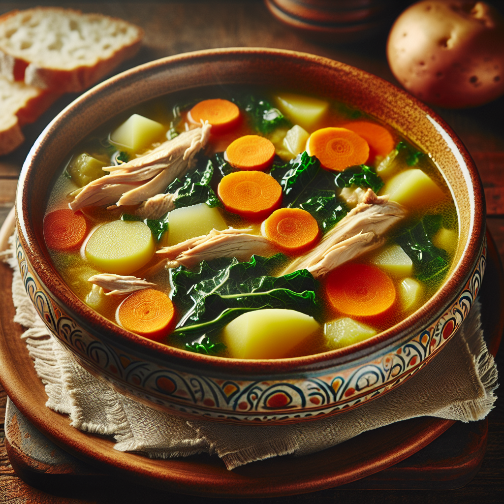Nationalgericht Kap Verde: #Caldo de Galinha# (Rezept)