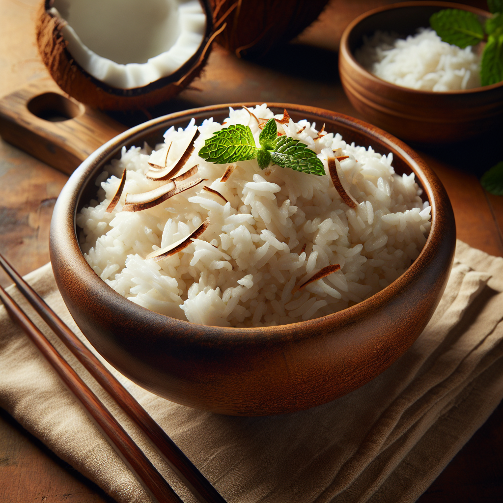 Nationalgericht Kenia: Coconut Rice (Rezept)