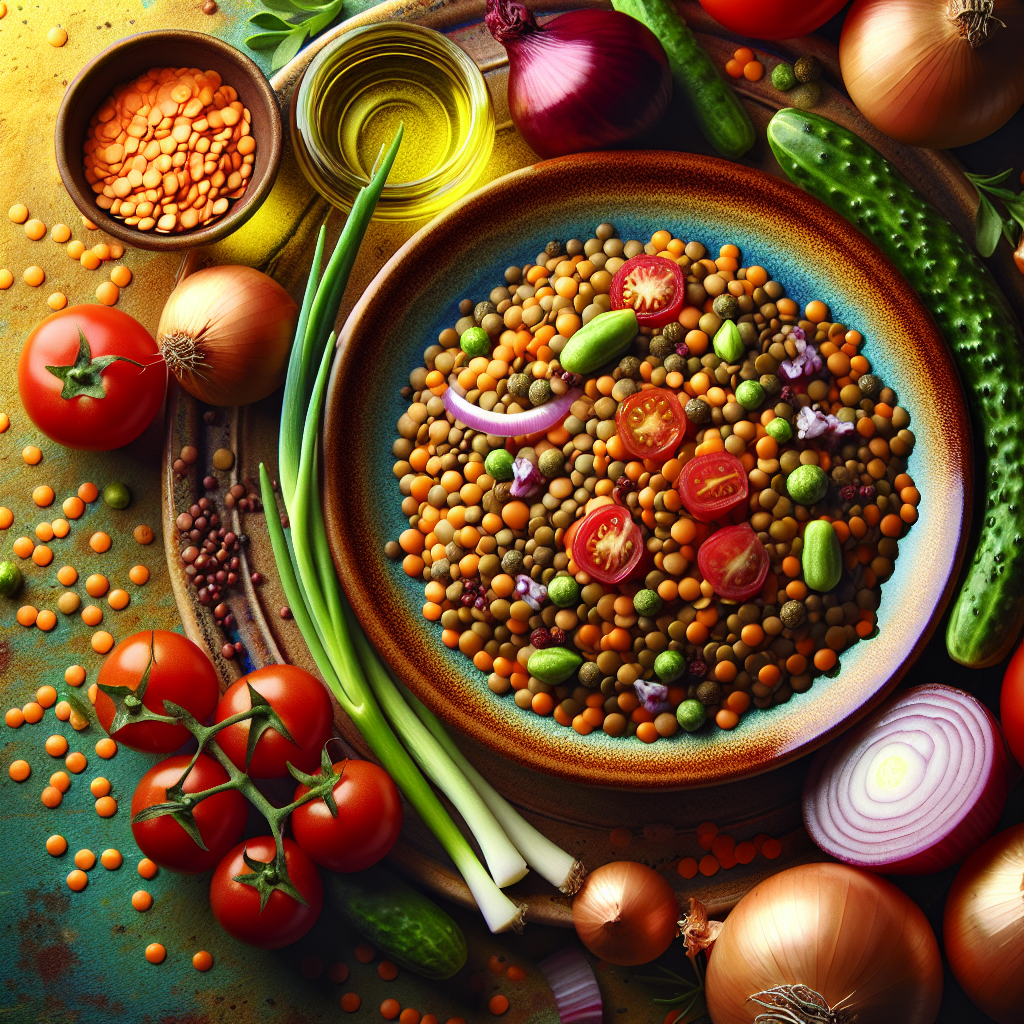 Lentil Salad.