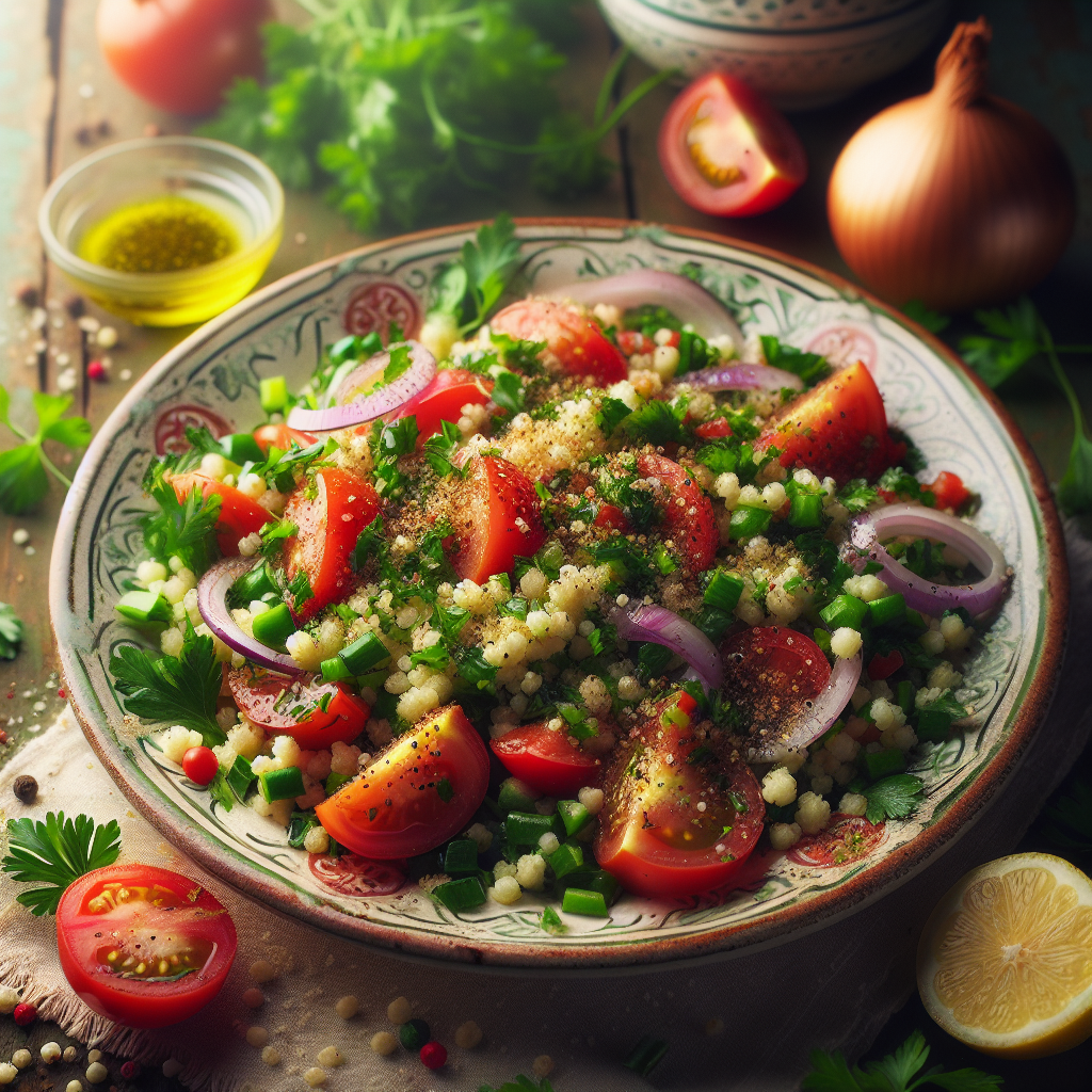 Tabouleh. 