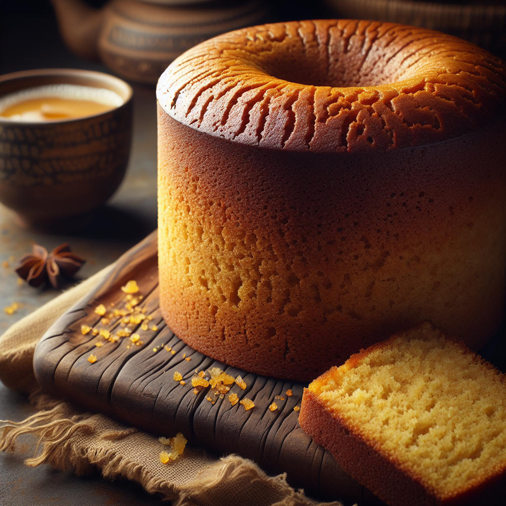 Gâteau de mil.