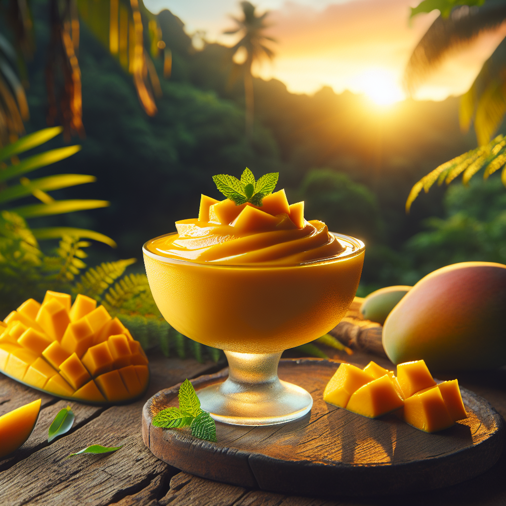 Nationalgericht Marshallinseln: #Mango Mousse# (Rezept)