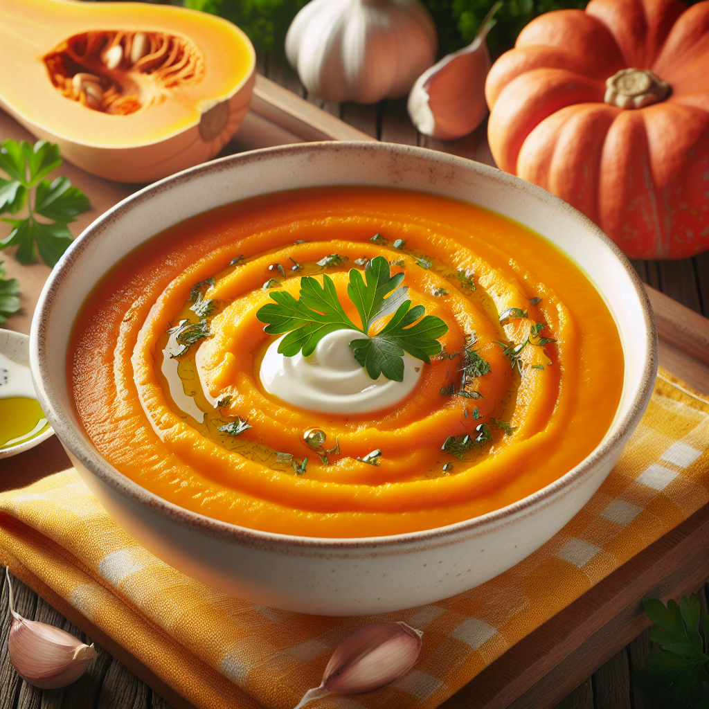 Soupe de courge.