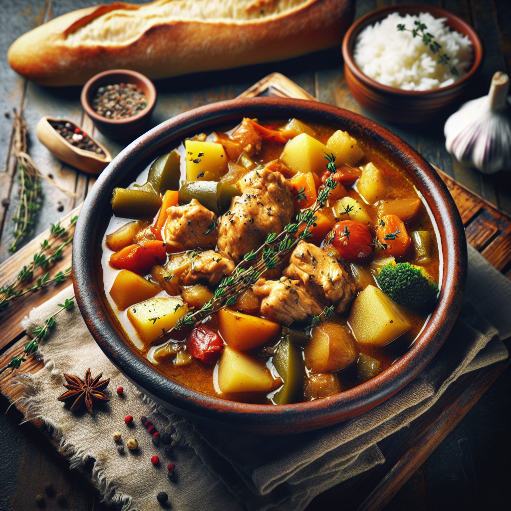 Carri de Poulet. 