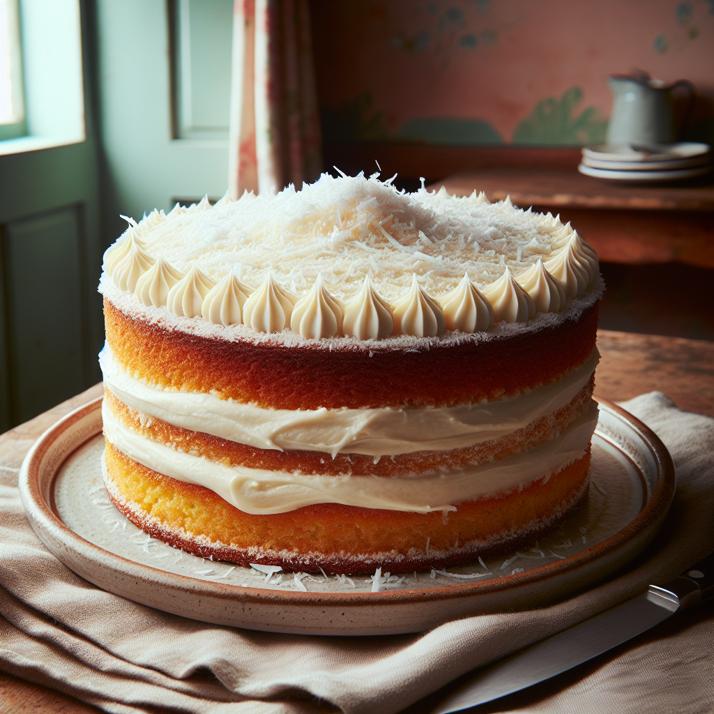 Nationalgericht Mosambik: #Bolo de Coco# (Rezept)