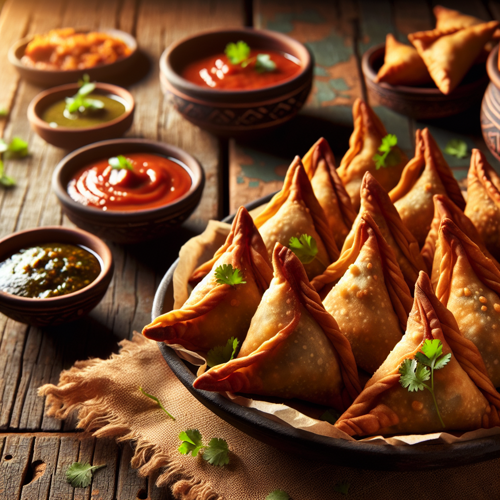 Nationalgericht Mosambik: Chamuças (Rezept)