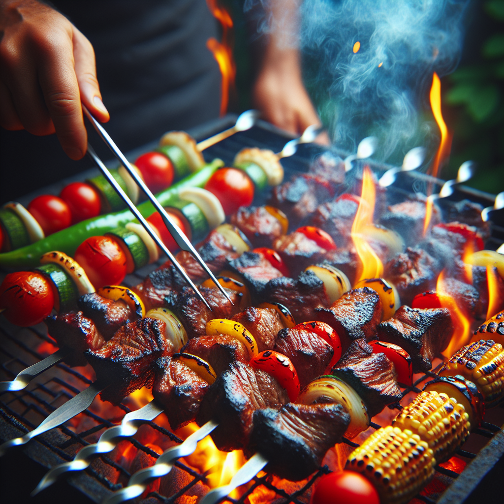 Nationalgericht Myanmar: #Pork Skewers# (Rezept)