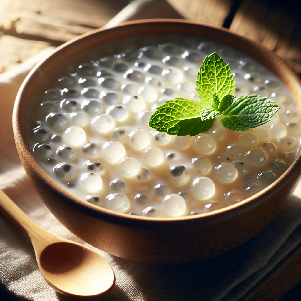 Nationalgericht Nauru: Tapioca Pudding (Rezept)