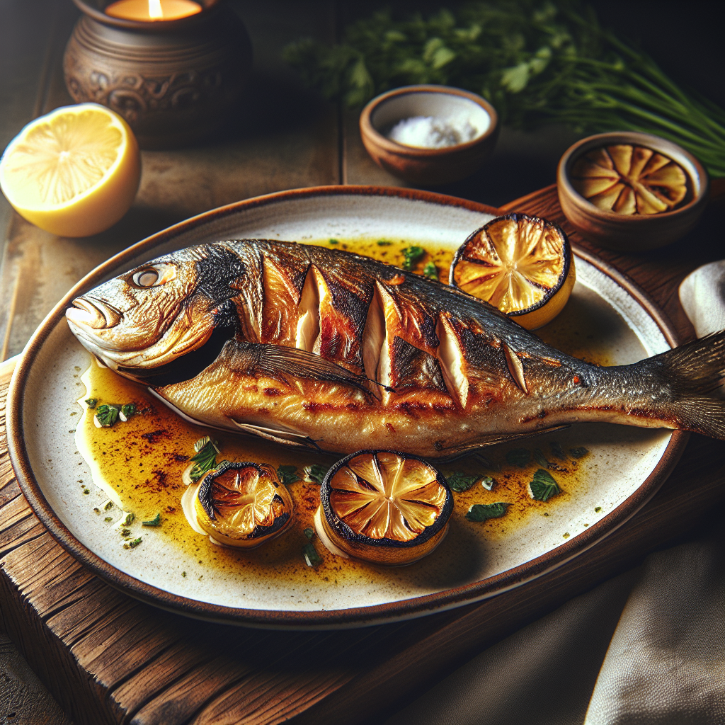 Pescado a la Plancha.