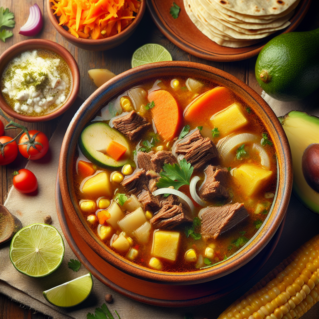 Sopa de Res.