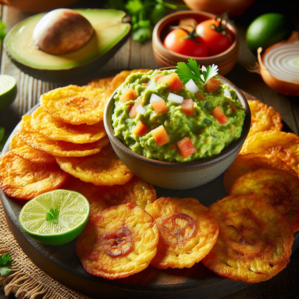 Nationalgericht Panama: Patacones con Guacamole (Rezept)