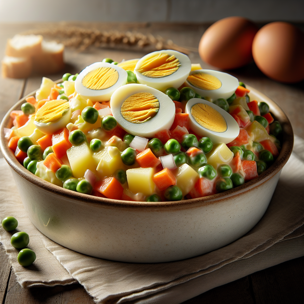 Nationalgericht Peru: Ensalada Rusa (Rezept)