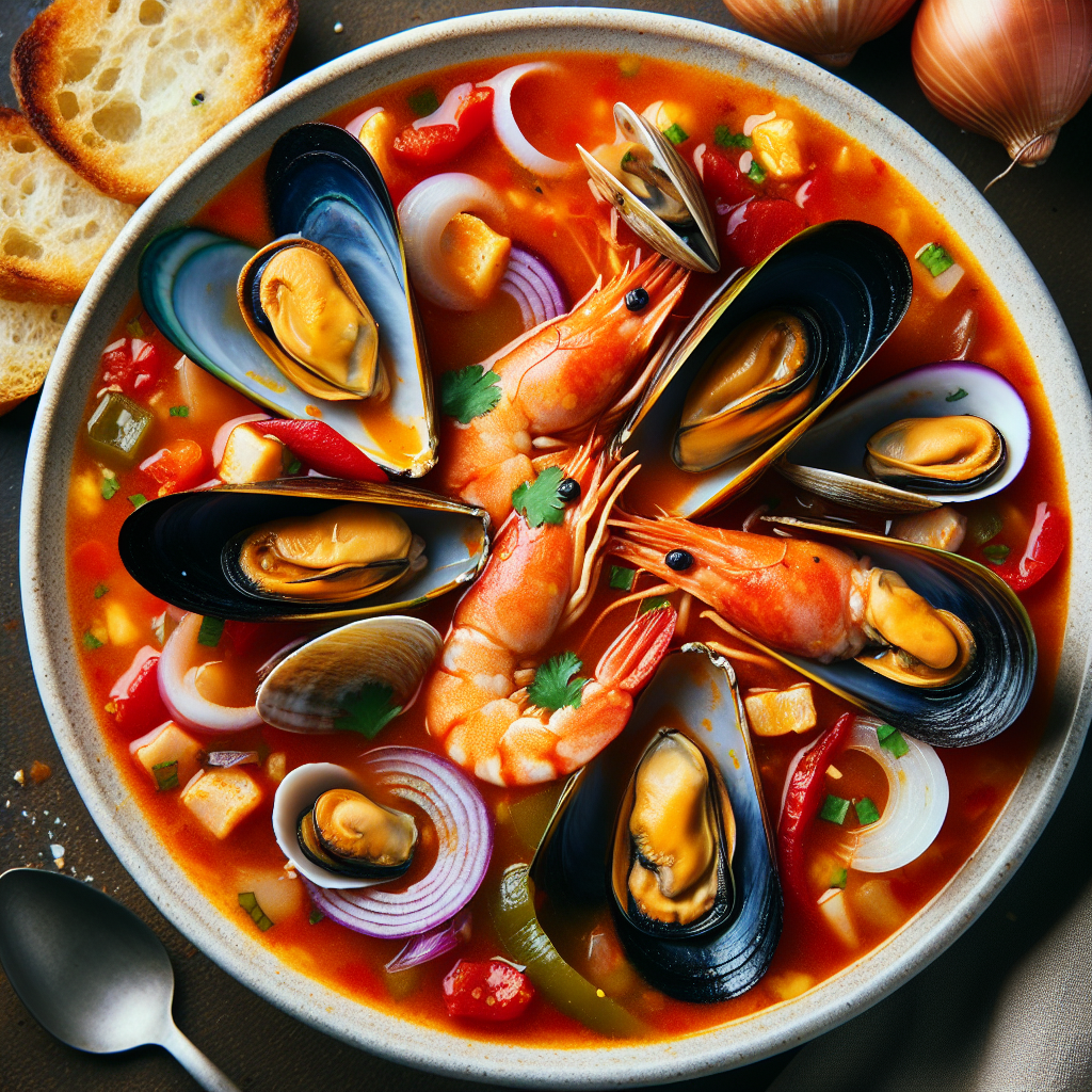 Nationalgericht Peru: Sopa de Mariscos (Rezept)