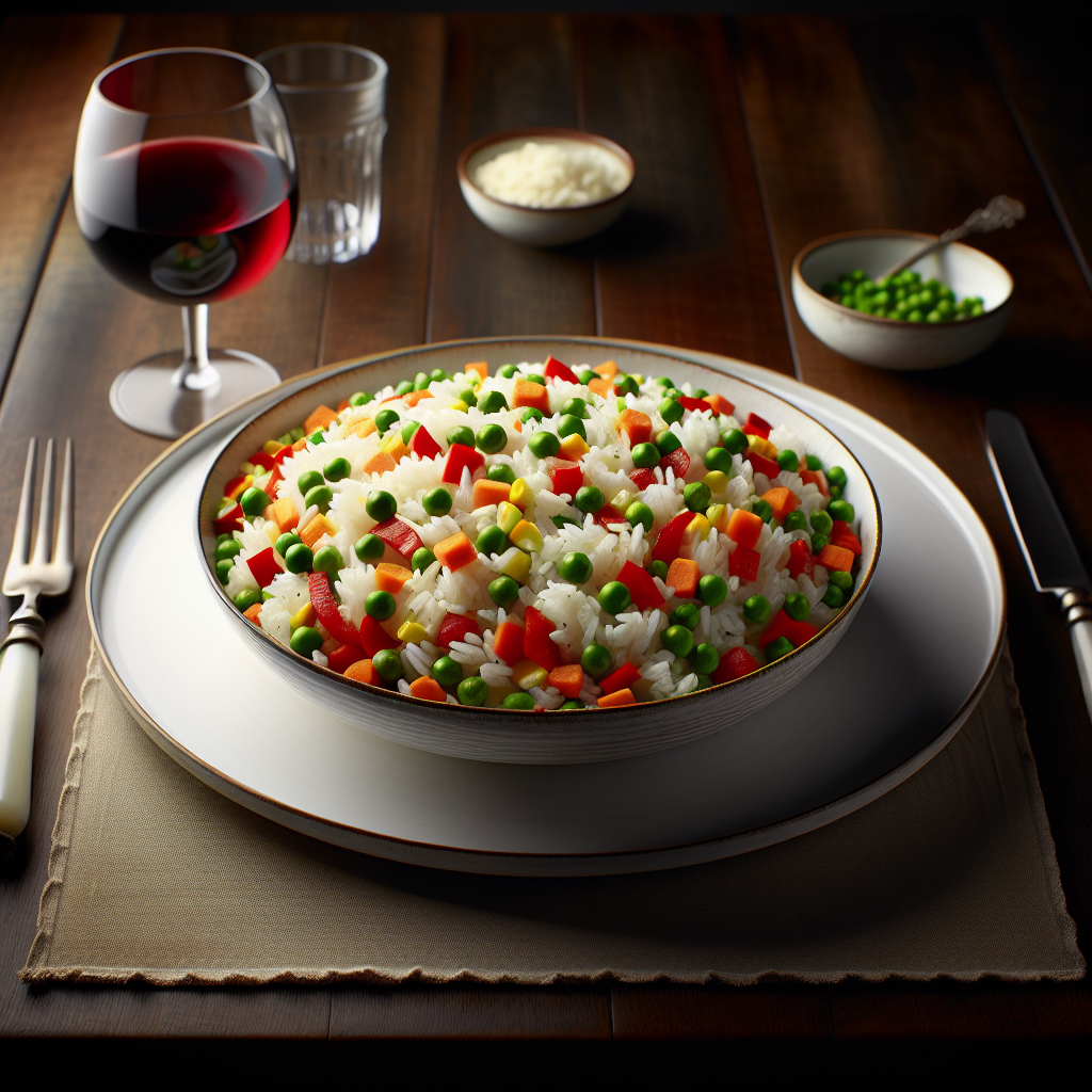 Arroz de Legumes.