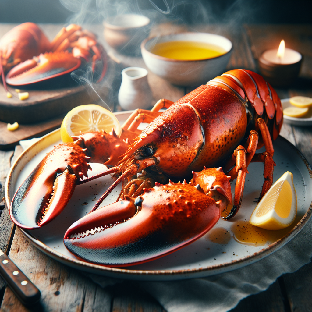Grilled Lobster.