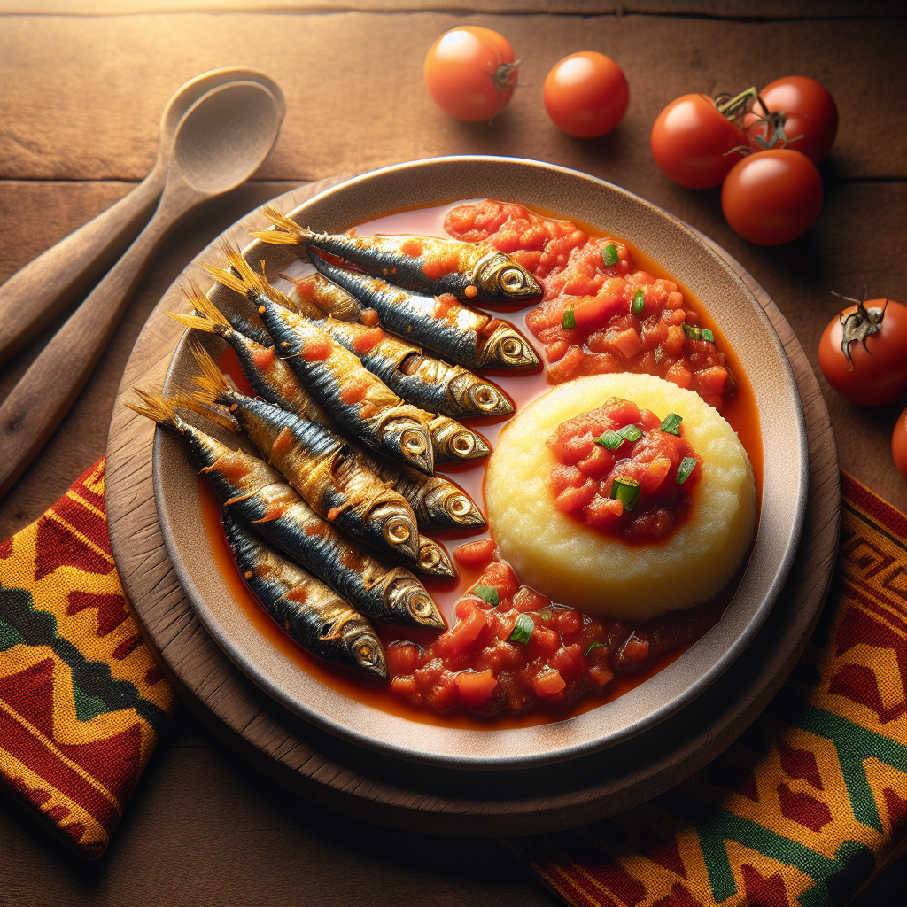 Nationalgericht Sambia: #Kapenta with Tomatoes# (Rezept)