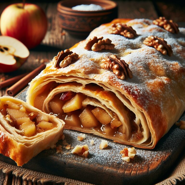 Nationalgericht Österreich: Apfelstrudel (Rezept)