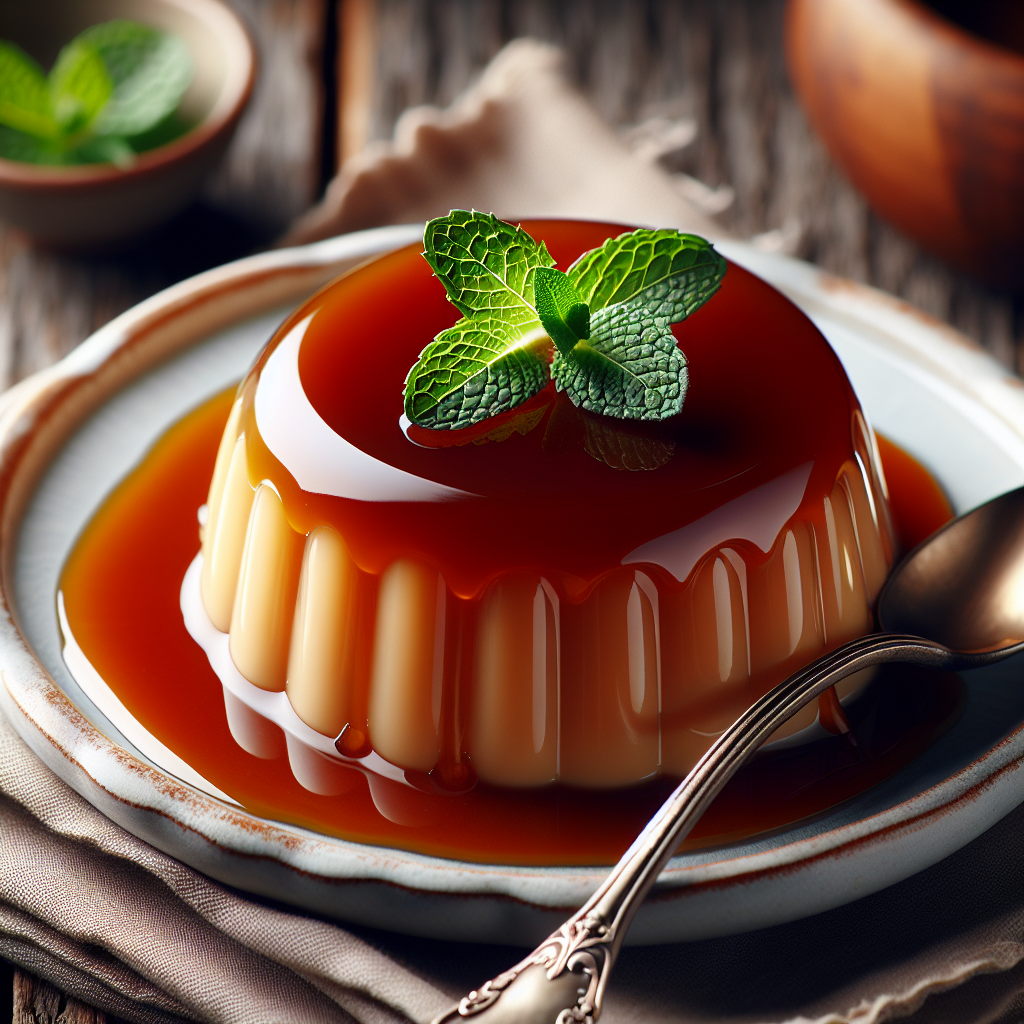 Karamellpudding.