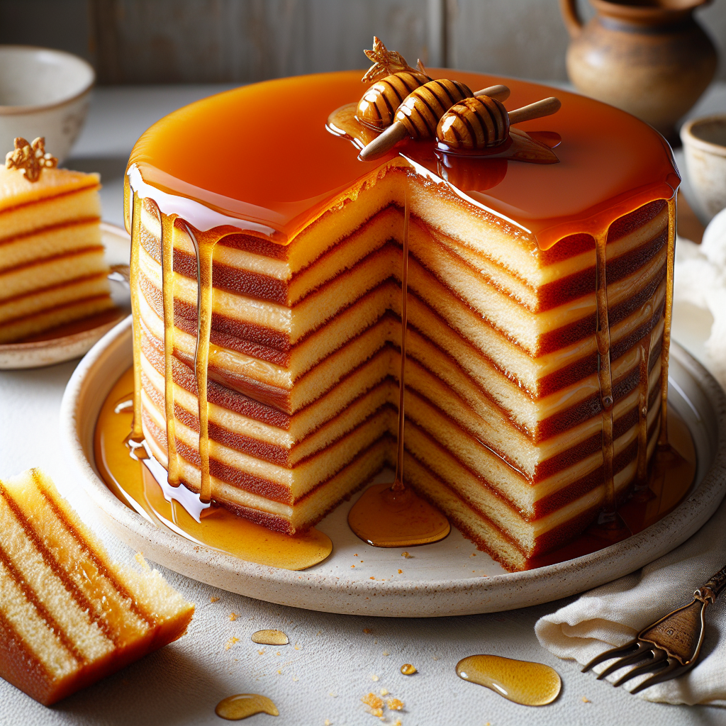 Nationalgericht Serbien: #Medena torta# (Rezept)