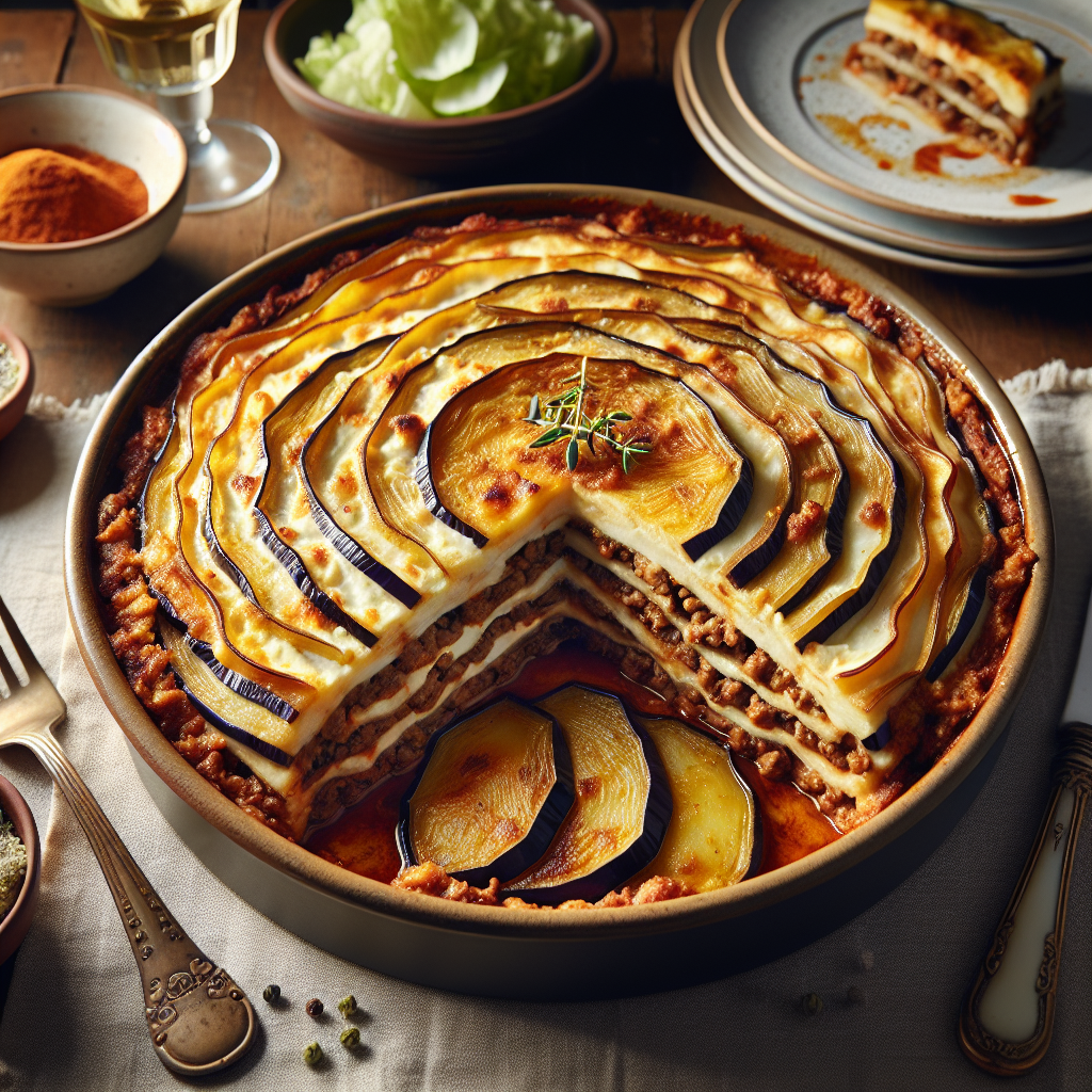 Moussaka.