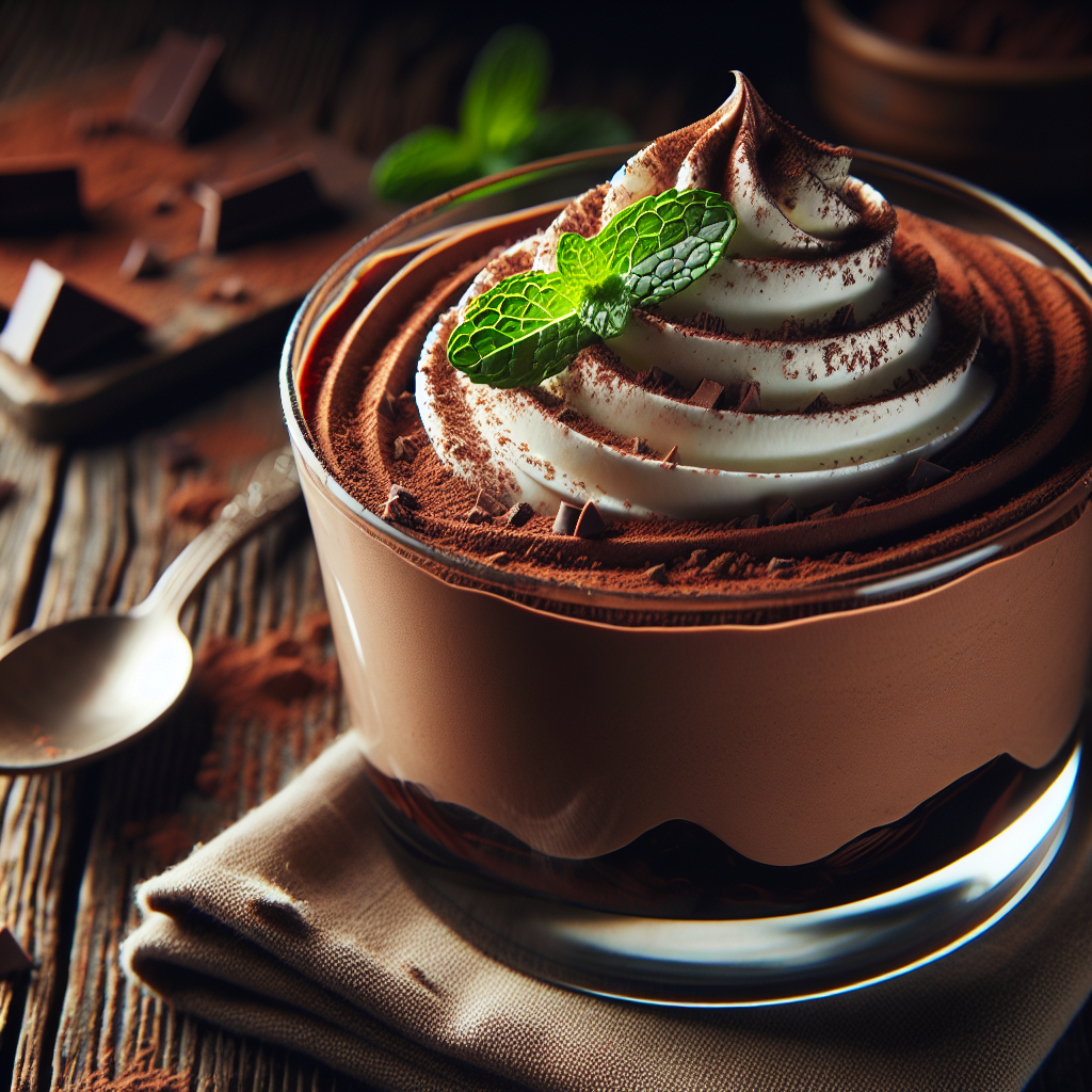 Čokoladni mousse.