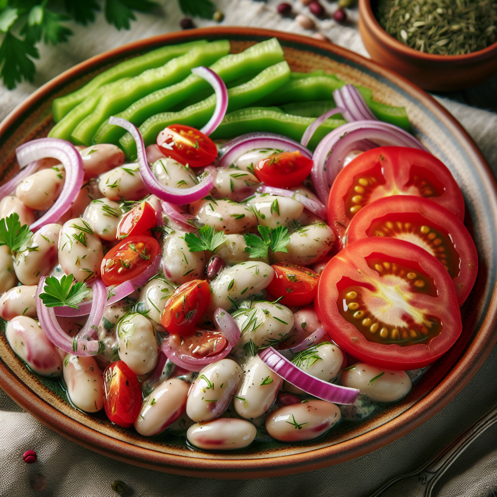 Salata od pasulja.