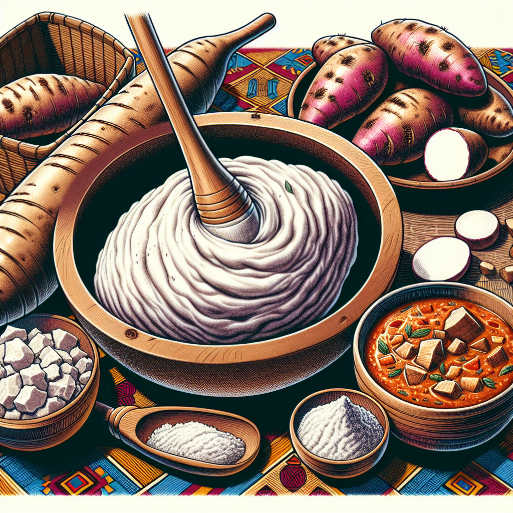 Pounded Yam.