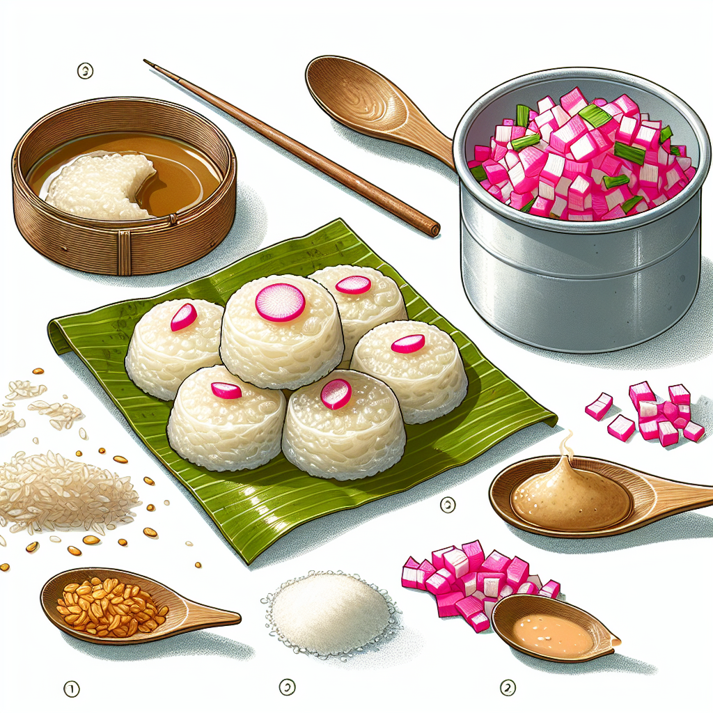Nationalgericht Singapur: Chwee Kueh (Rezept)
