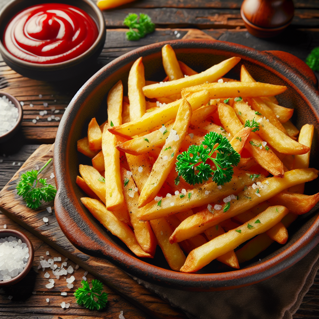 Nationalgericht Slowakei: #Pečené Hranolky# (Rezept)