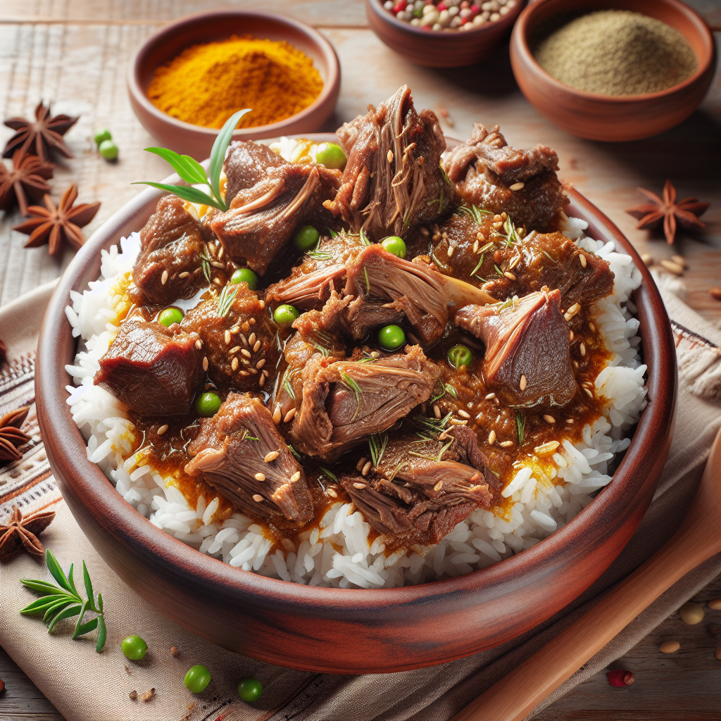 Nationalgericht Somalia: #Hilib-kari# (Rezept)