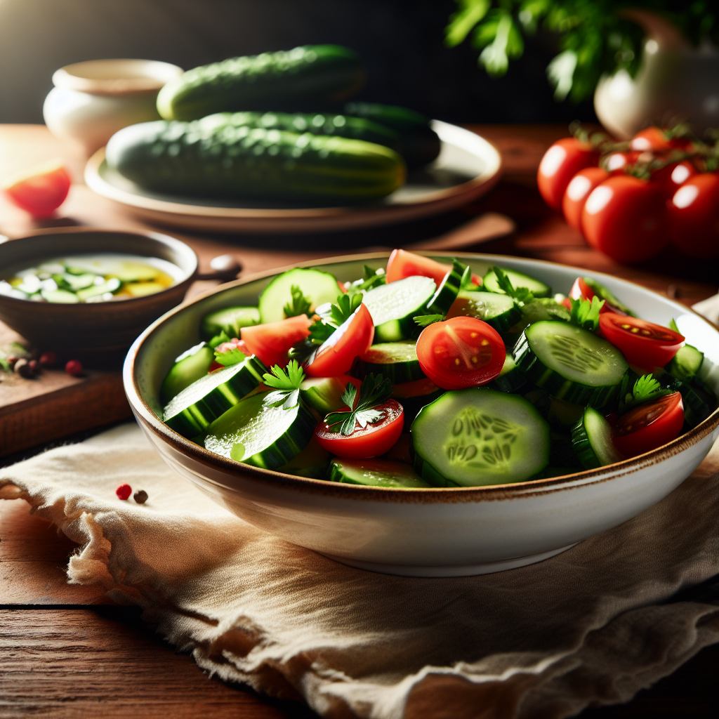 Cucumber Salad.