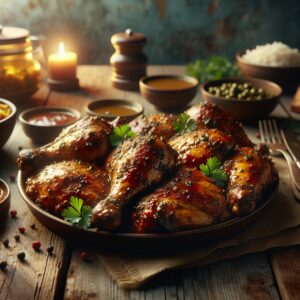Nationalgericht St. Vincent und die Grenadinen: #Jerk Chicken# (Rezept)