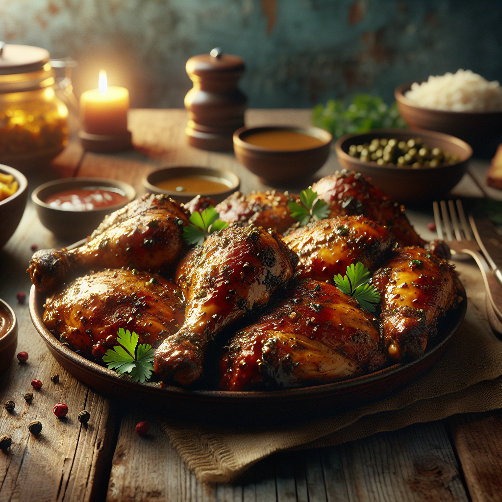 Nationalgericht St. Vincent und die Grenadinen: Jerk Chicken (Rezept)
