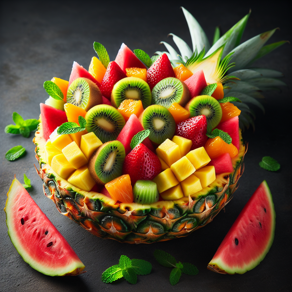 Tropical Fruit Salad.