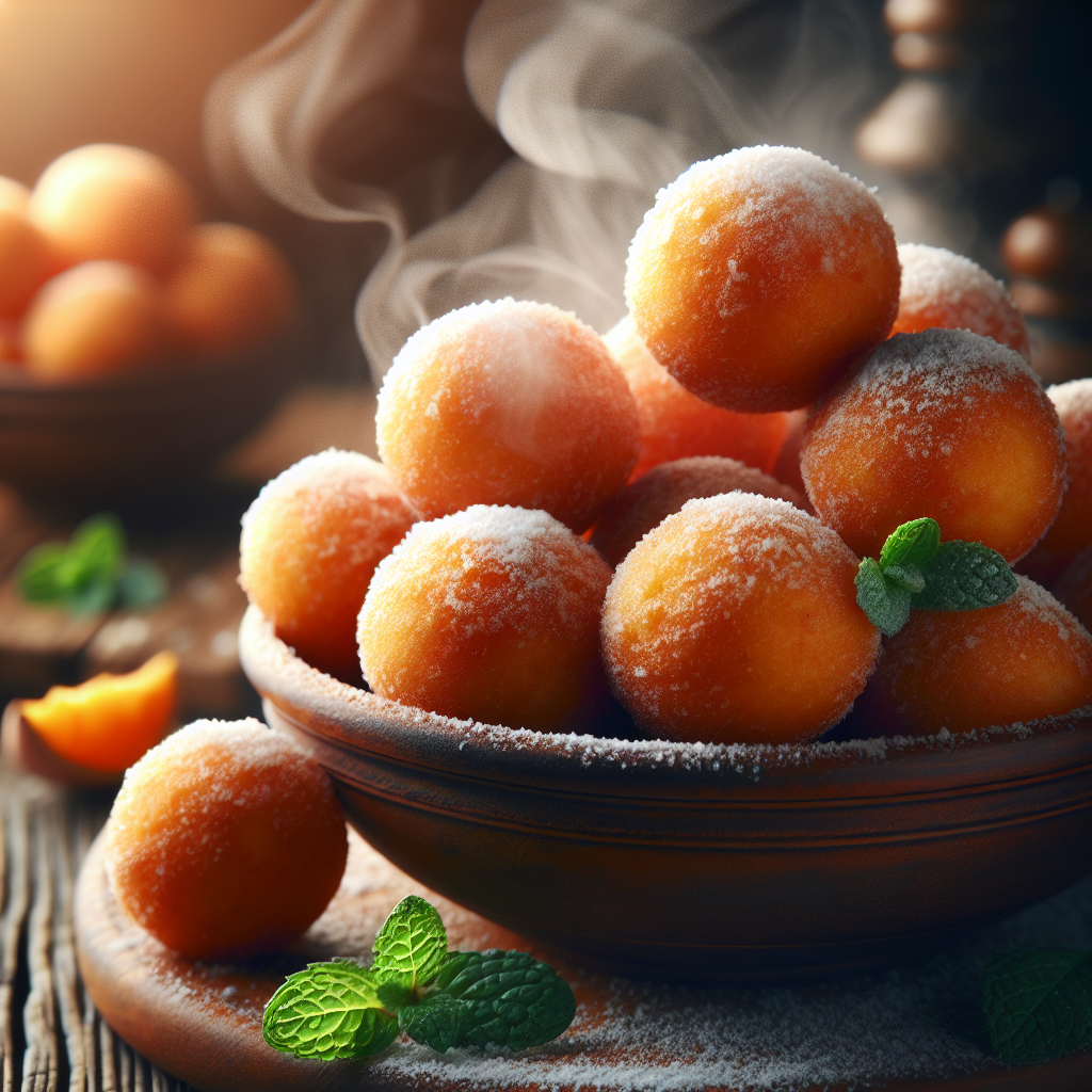 Fried Sweet Potato Balls.